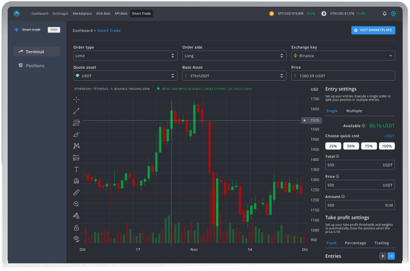 Mizar Smart Trading Terminal