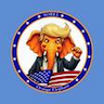 Logo of Orange Elephant Republican Mascot