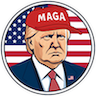 Logo of MAGA Trump