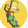 Logo of Bart Simpson