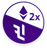 Logo of ETH 2x Flexible Leverage Index
