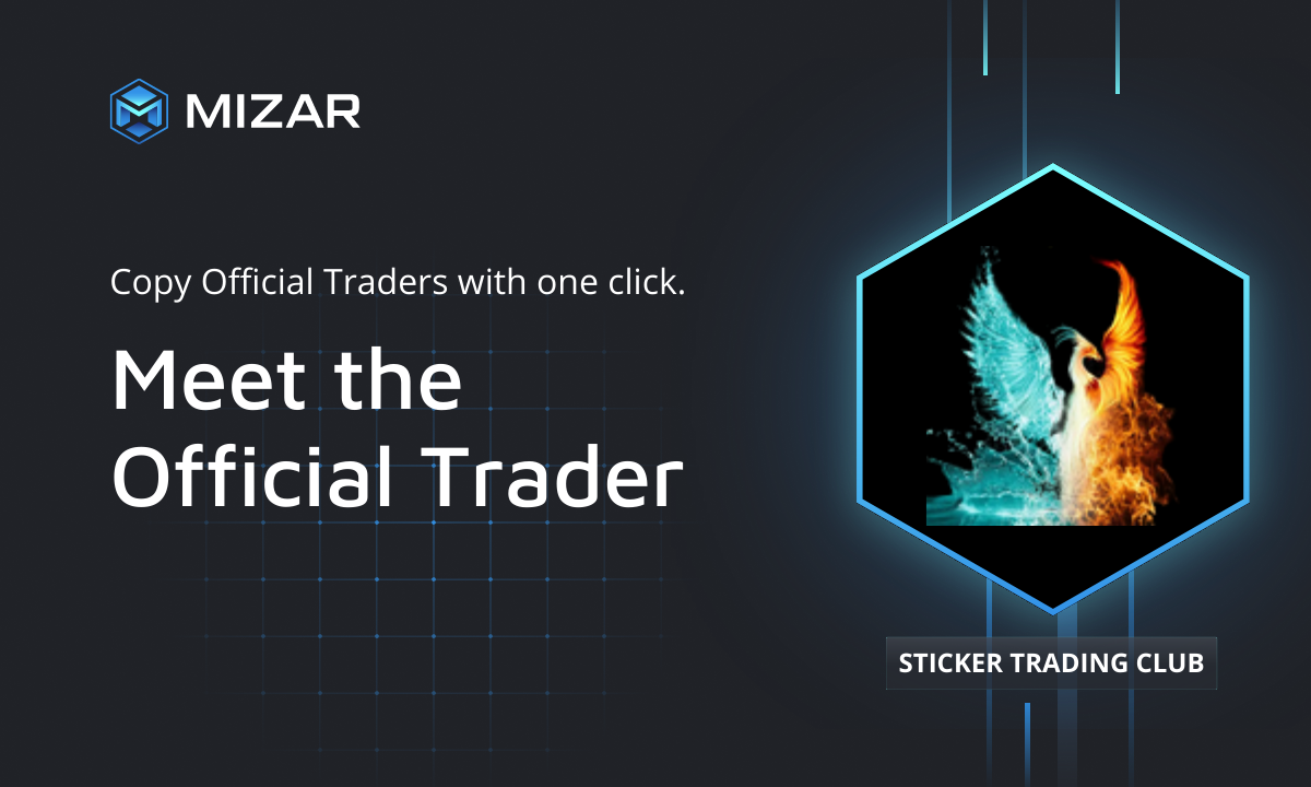 Blue black background with white text and dragon which is turquoise and red