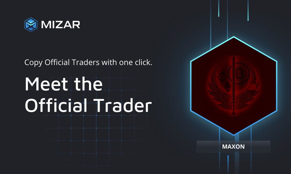 Copy the official trader maxon on the Mizar marketplace.